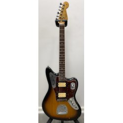 (BRUGT) Fender Kurt Cobain Road Worn Jaguar 2012 3 color Sunburst